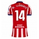 Atletico Madrid Marcos Llorente #14 Replike Domaci Dres za Ženska 2026-27 Kratak Rukav
